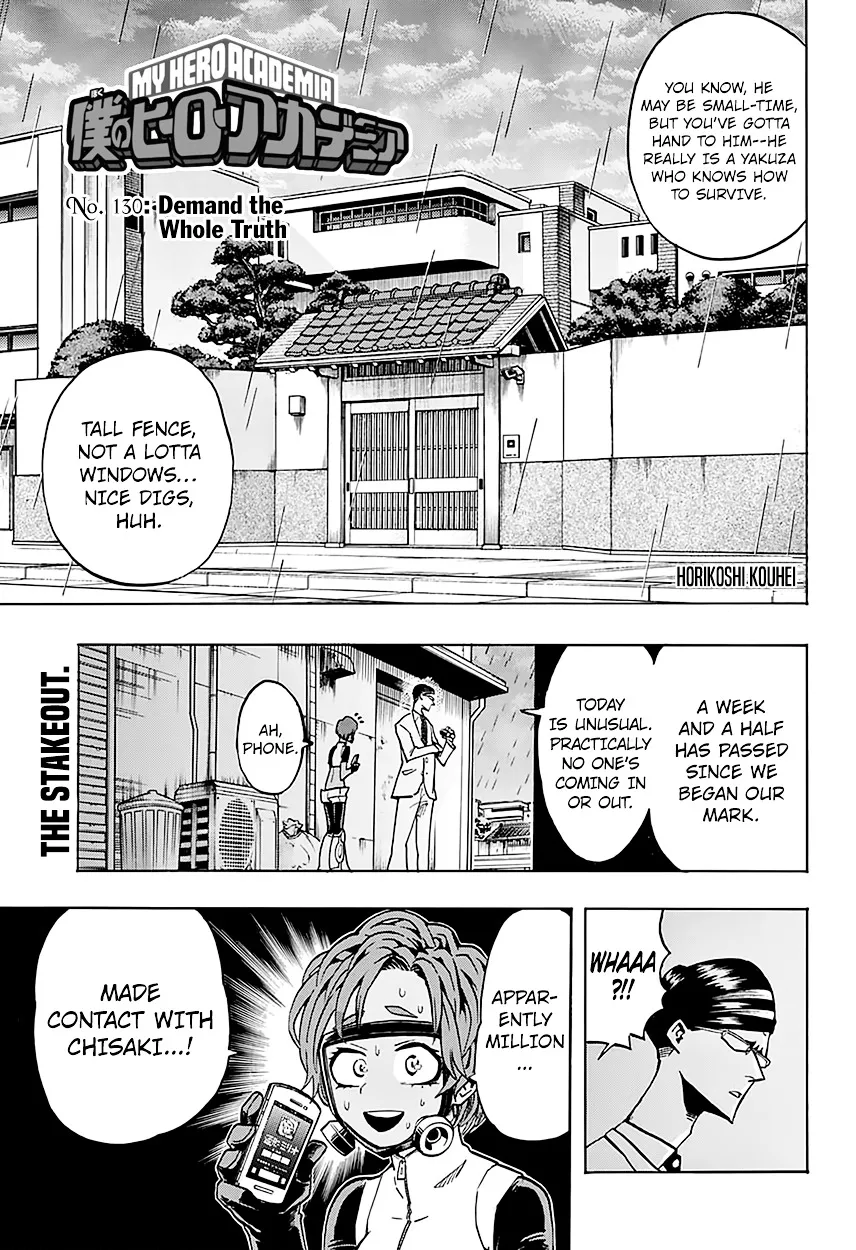 Boku No Hero Academia Mangakakalot X Chapter 130.1 Page 3