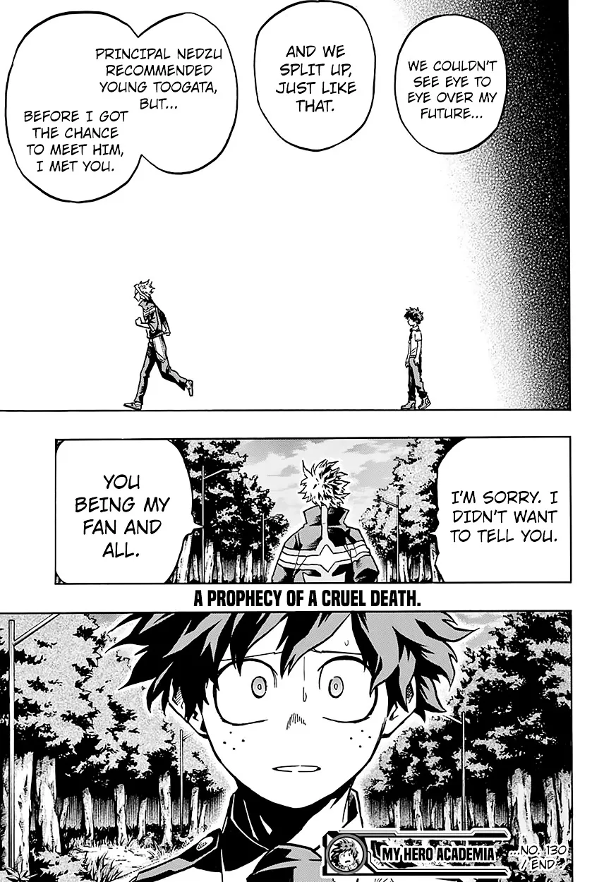 Boku No Hero Academia Mangakakalot X Chapter 130.1 Page 21