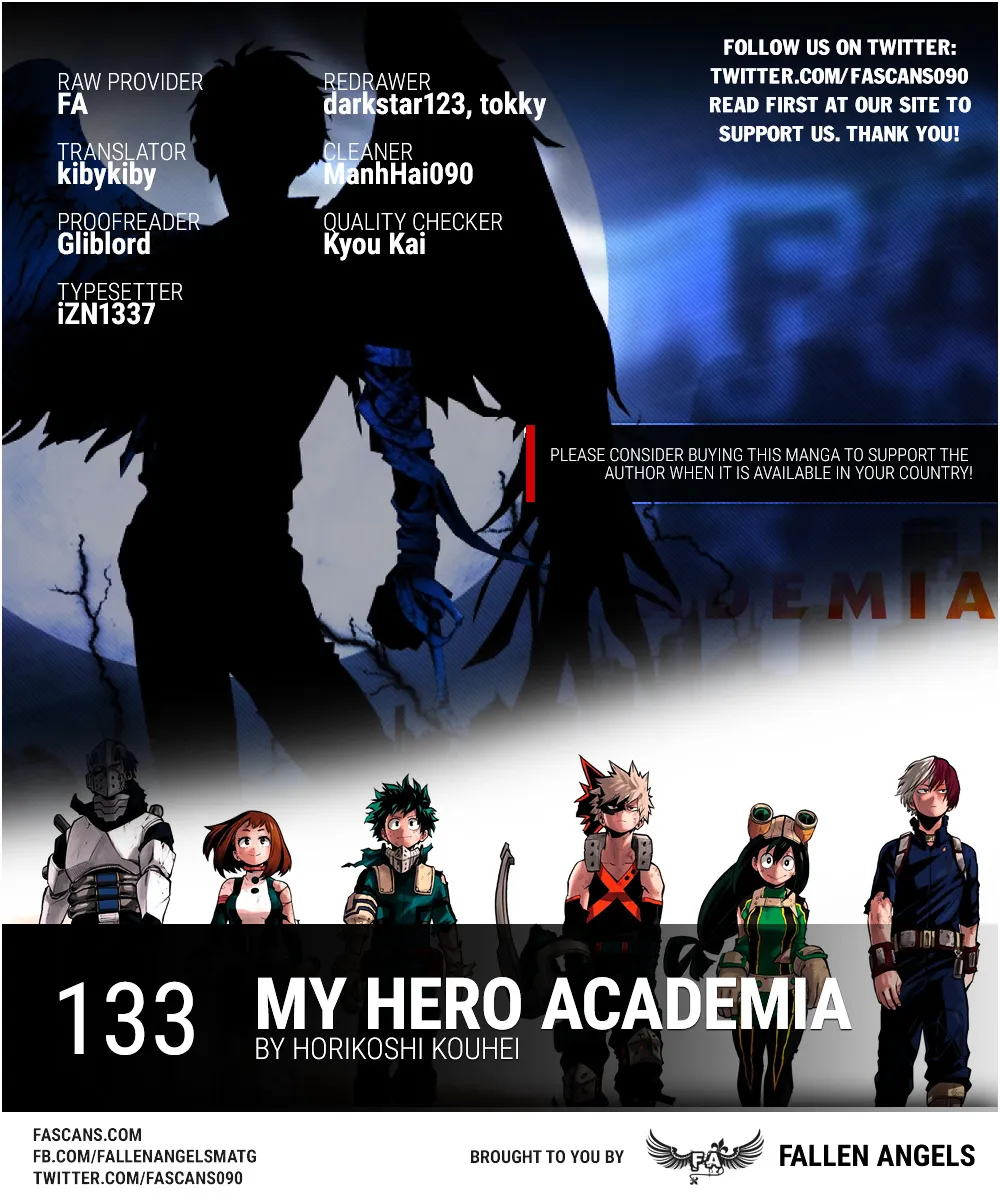Boku No Hero Academia Mangakakalot X Chapter 133.1 Page 1