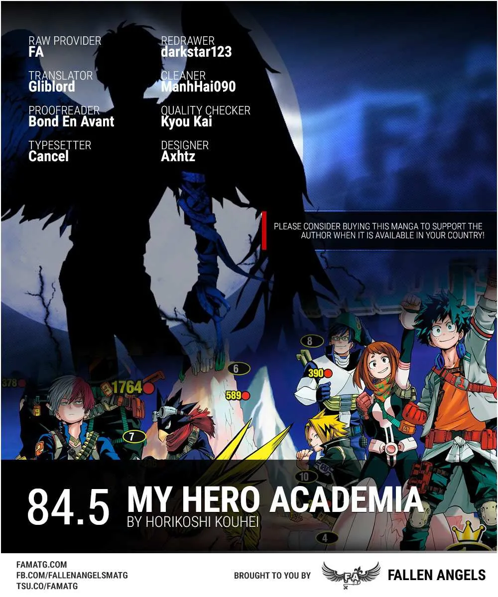 Boku No Hero Academia Mangakakalot X Chapter 84.1 Page 1
