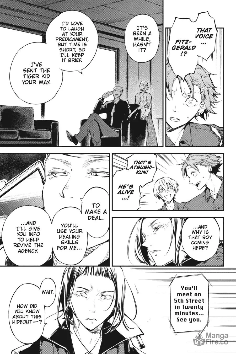 Bungo Stray Dogs Mangakakalot X Chapter 65 Page 9