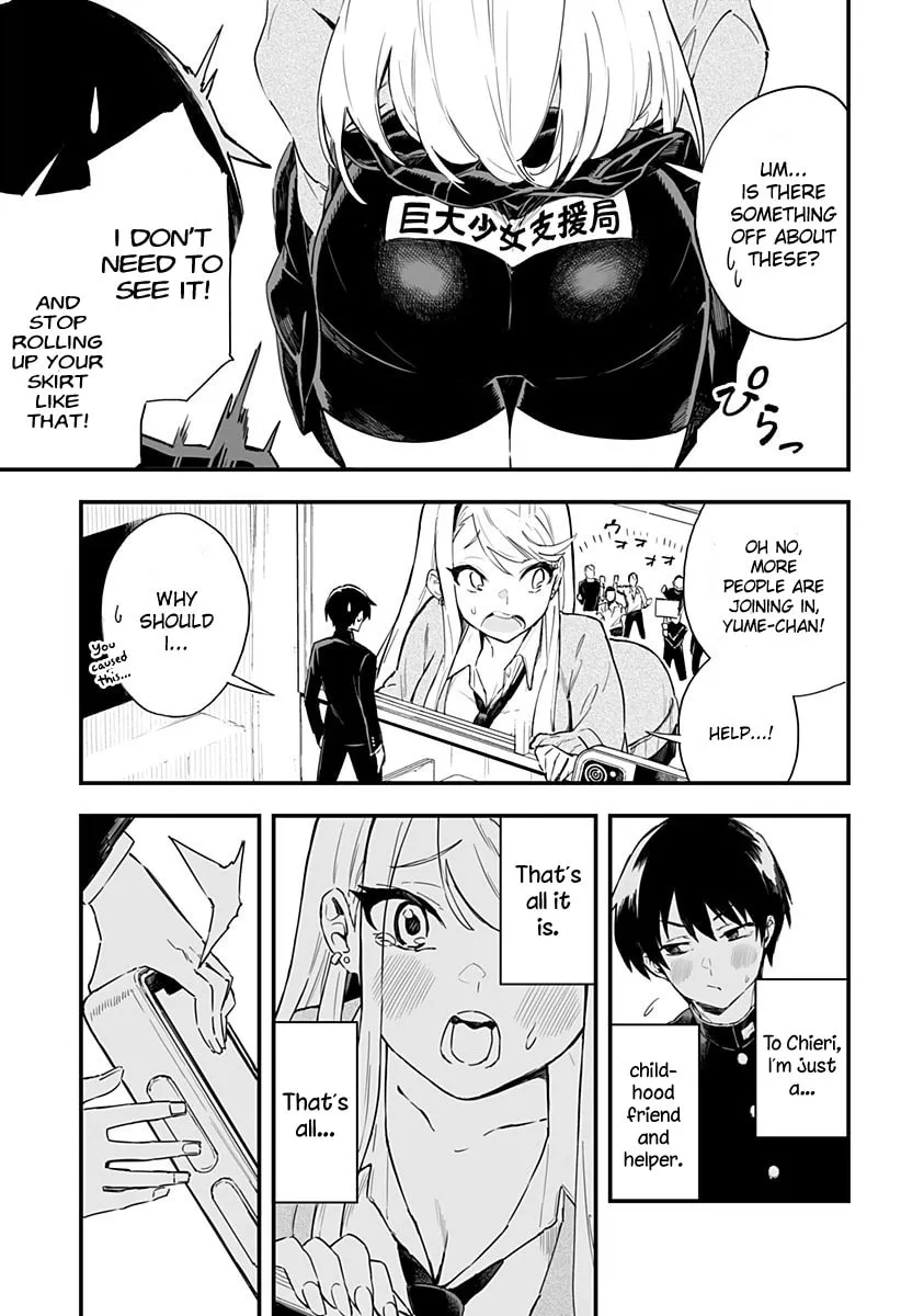 Chieri's Love Is 8 Meters Tall Mangakakalot X Chapter 1 Page 13