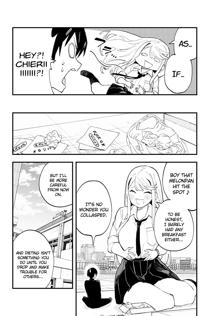 Chieri's Love Is 8 Meters Tall Mangakakalot X Chapter 10 Page 14