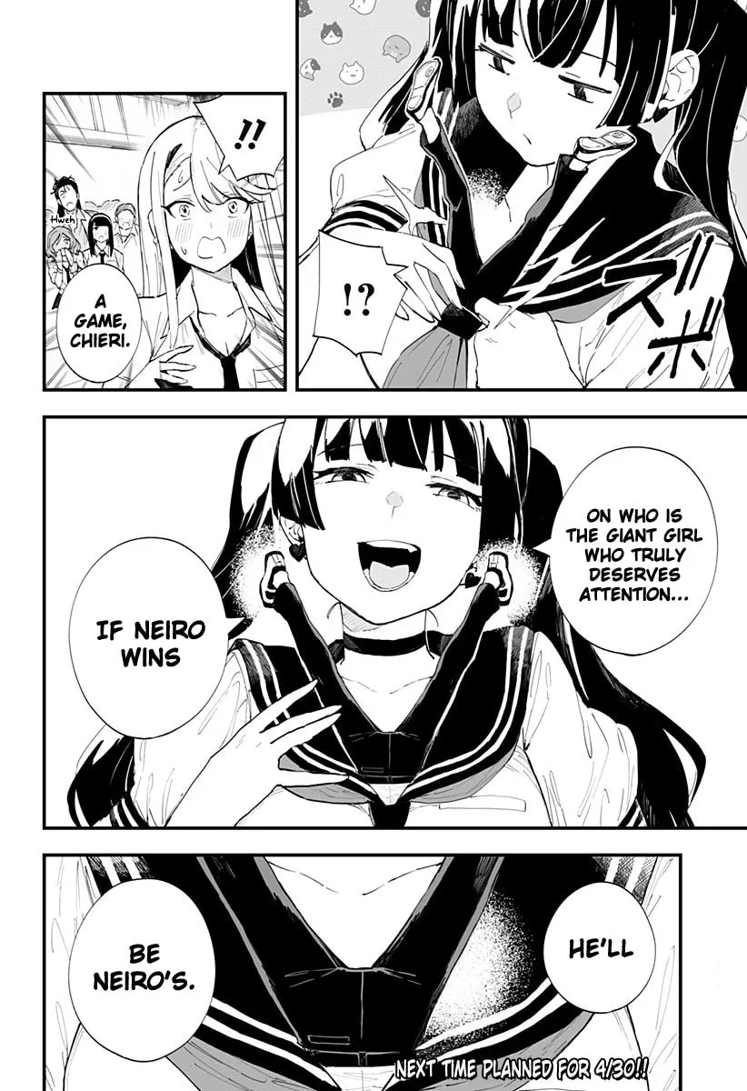 Chieri's Love Is 8 Meters Tall Mangakakalot X Chapter 23 Page 14