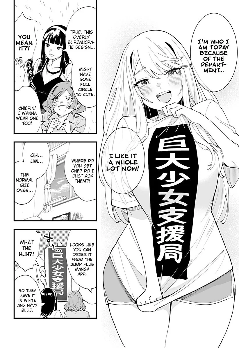 Chieri's Love Is 8 Meters Tall Mangakakalot X Chapter 35.1 Page 2