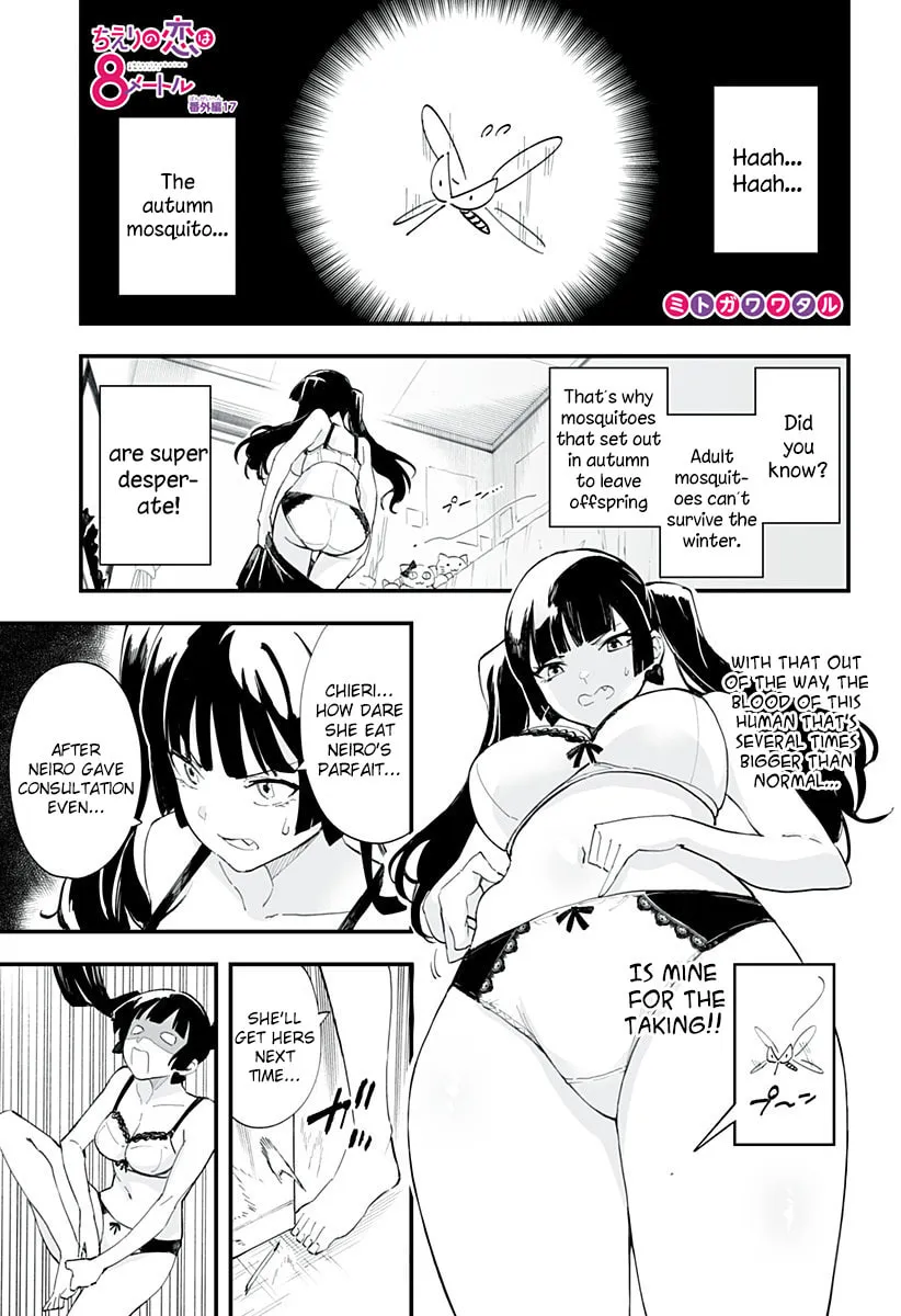 Chieri's Love Is 8 Meters Tall Mangakakalot X Chapter 39.1 Page 1