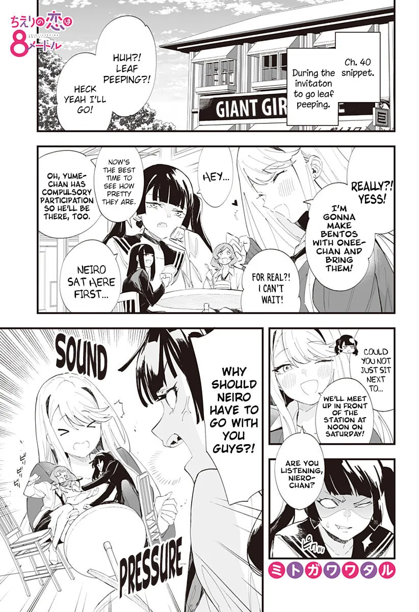 Chieri's Love Is 8 Meters Tall Mangakakalot X Chapter 40.2 Page 1