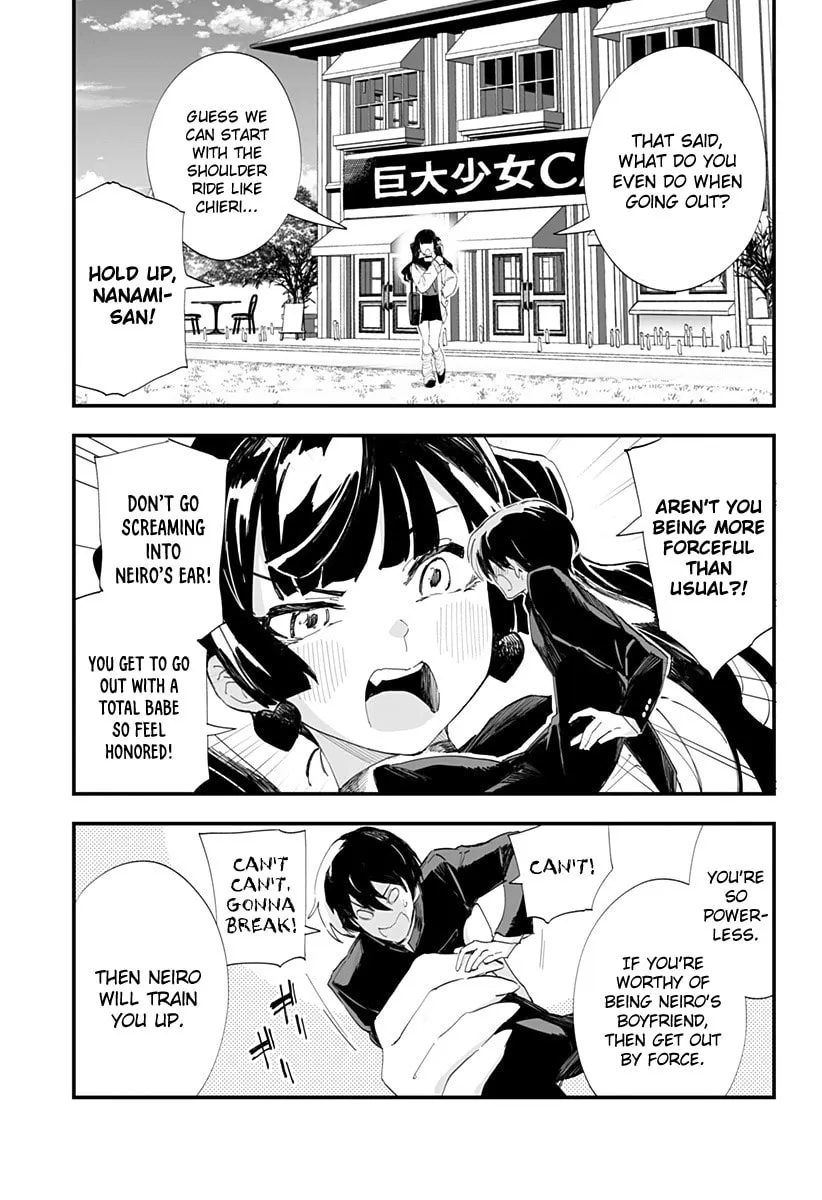 Chieri's Love Is 8 Meters Tall Mangakakalot X Chapter 52 Page 11