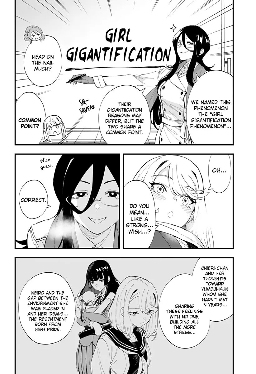 Chieri's Love Is 8 Meters Tall Mangakakalot X Chapter 60 Page 8