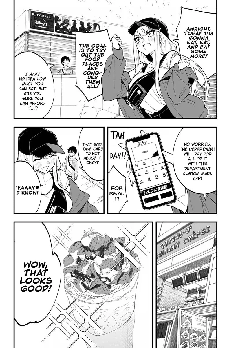 Chieri's Love Is 8 Meters Tall Mangakakalot X Chapter 8 Page 4