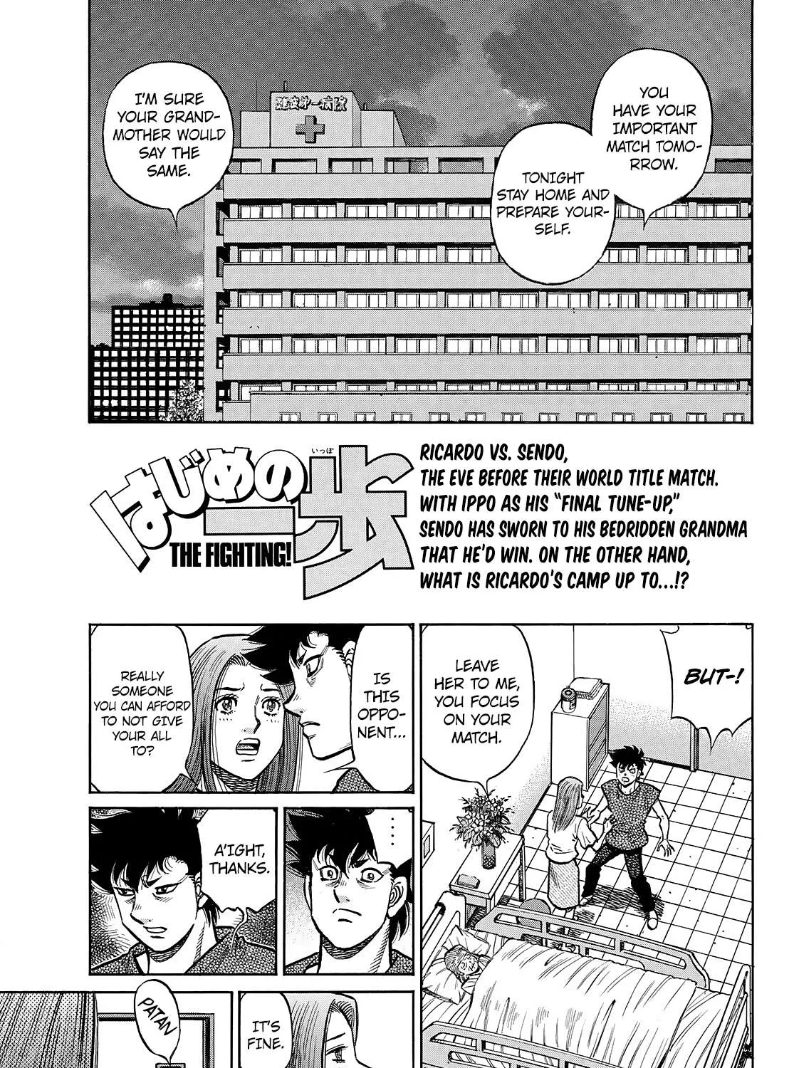 Hajime No Ippo Mangakakalot X Chapter 1492 Page 1