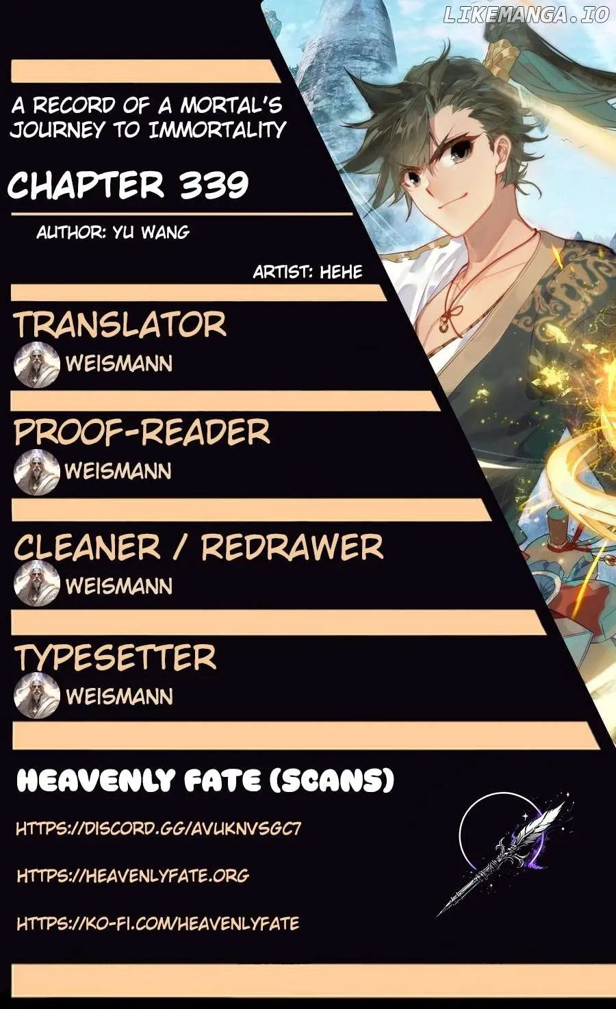I Will Become An Immortal Mangakakalot X Chapter 339 Page 2