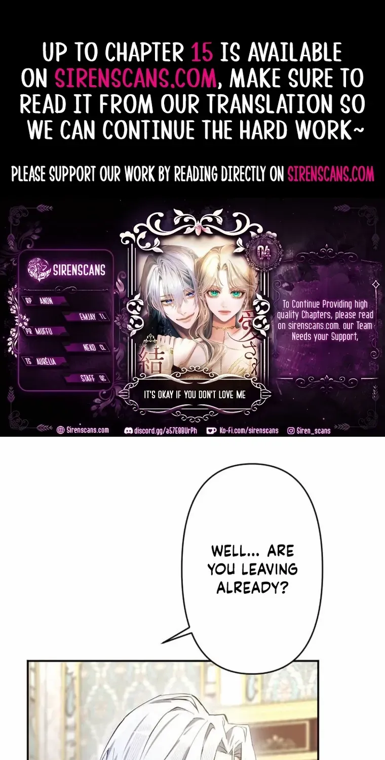 It’s Okay If You Don’t Love Me Mangakakalot X Chapter 4 Page 2