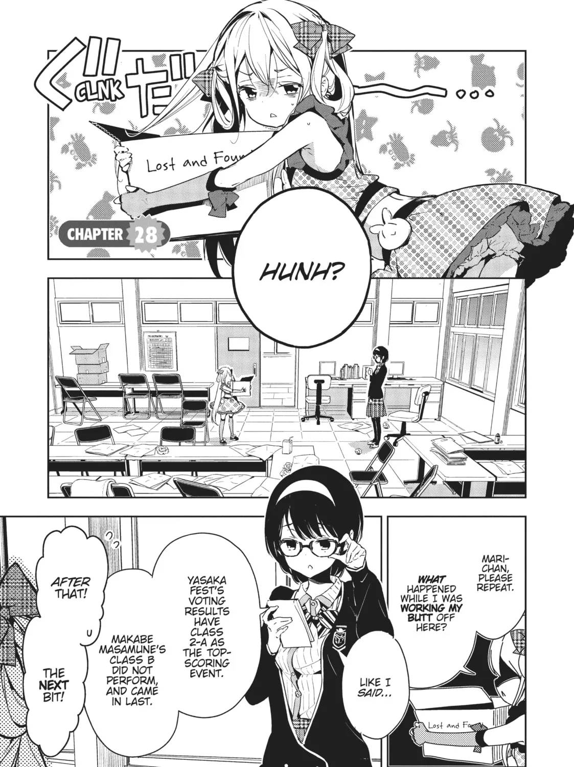 Masamune-kun’s Revenge Mangakakalot X Chapter 28 Page 1