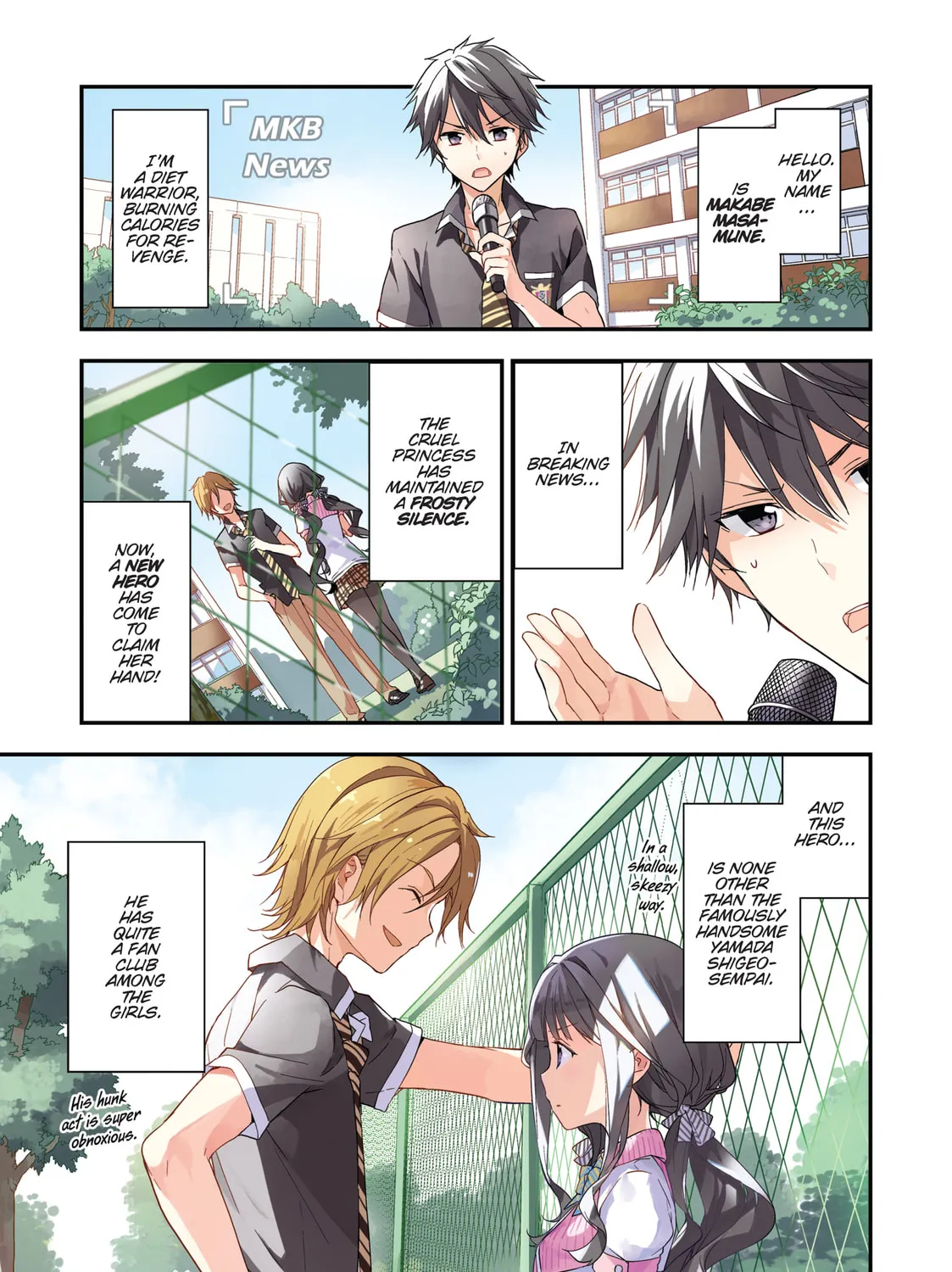 Masamune-kun’s Revenge Mangakakalot X Chapter 9.5 Page 1