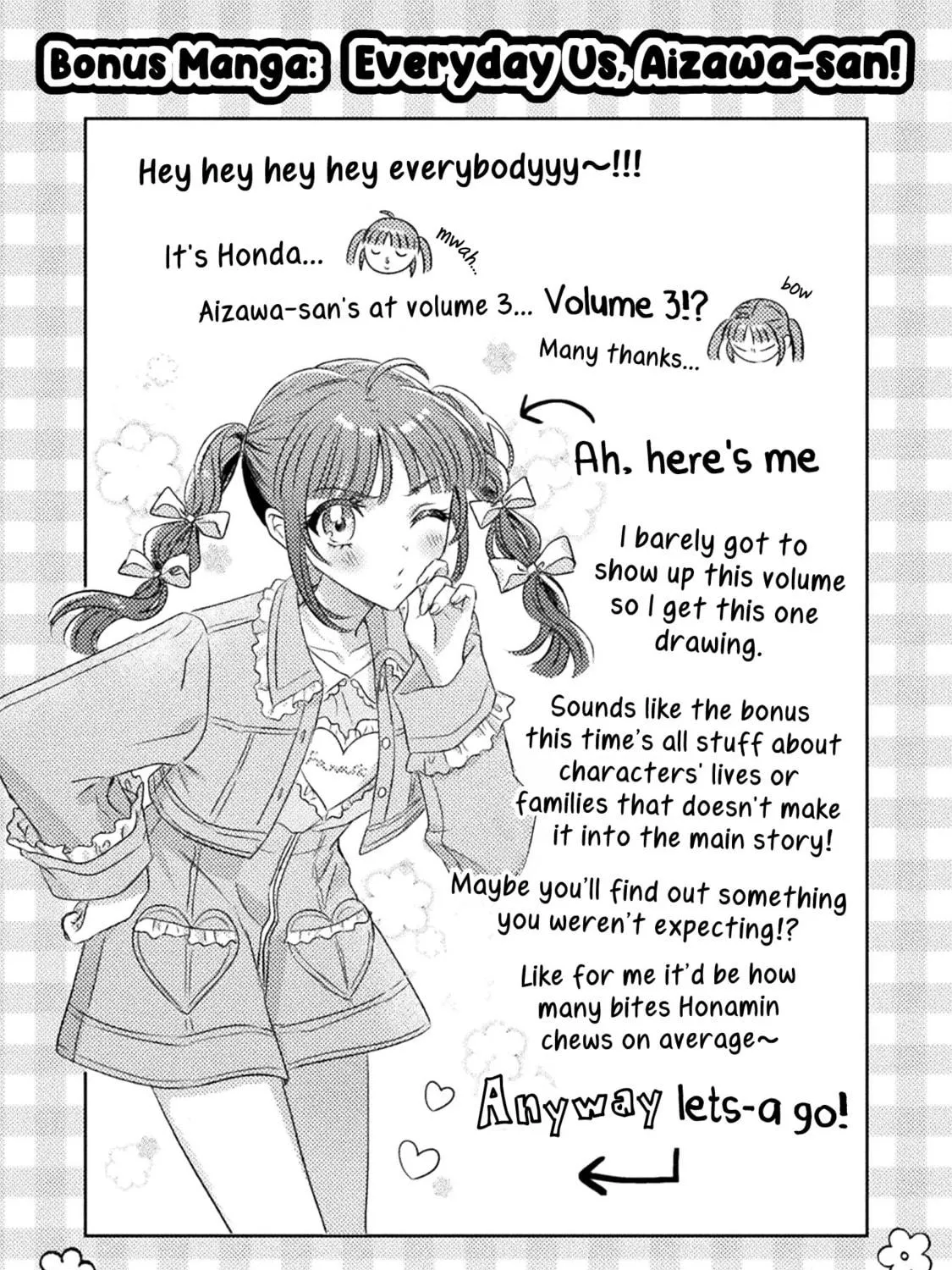 Mietemasu yo! Aizawa-san Mangakakalot X Chapter 17.5 Page 9