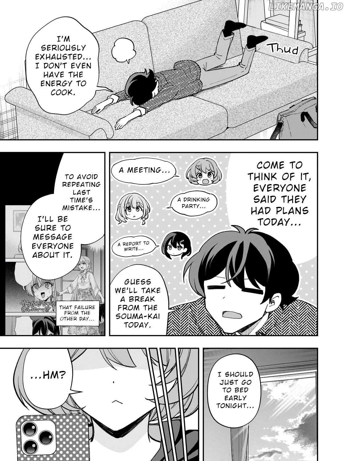 Net no "Oshi" to Real no "Oshi" ga Tonari ni Hikkoshite Kita Mangakakalot X Chapter 15 Page 50