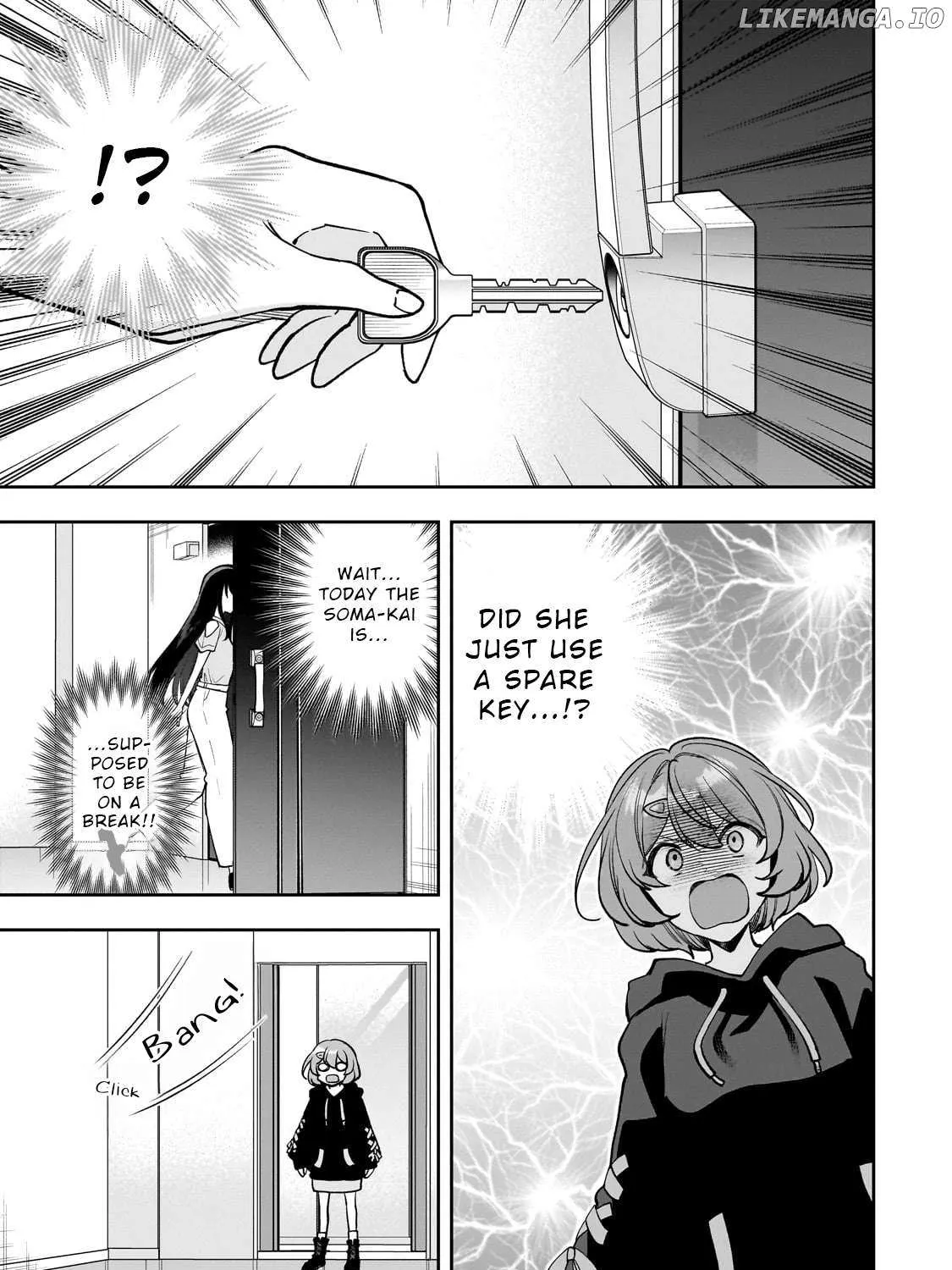 Net no "Oshi" to Real no "Oshi" ga Tonari ni Hikkoshite Kita Mangakakalot X Chapter 15 Page 54