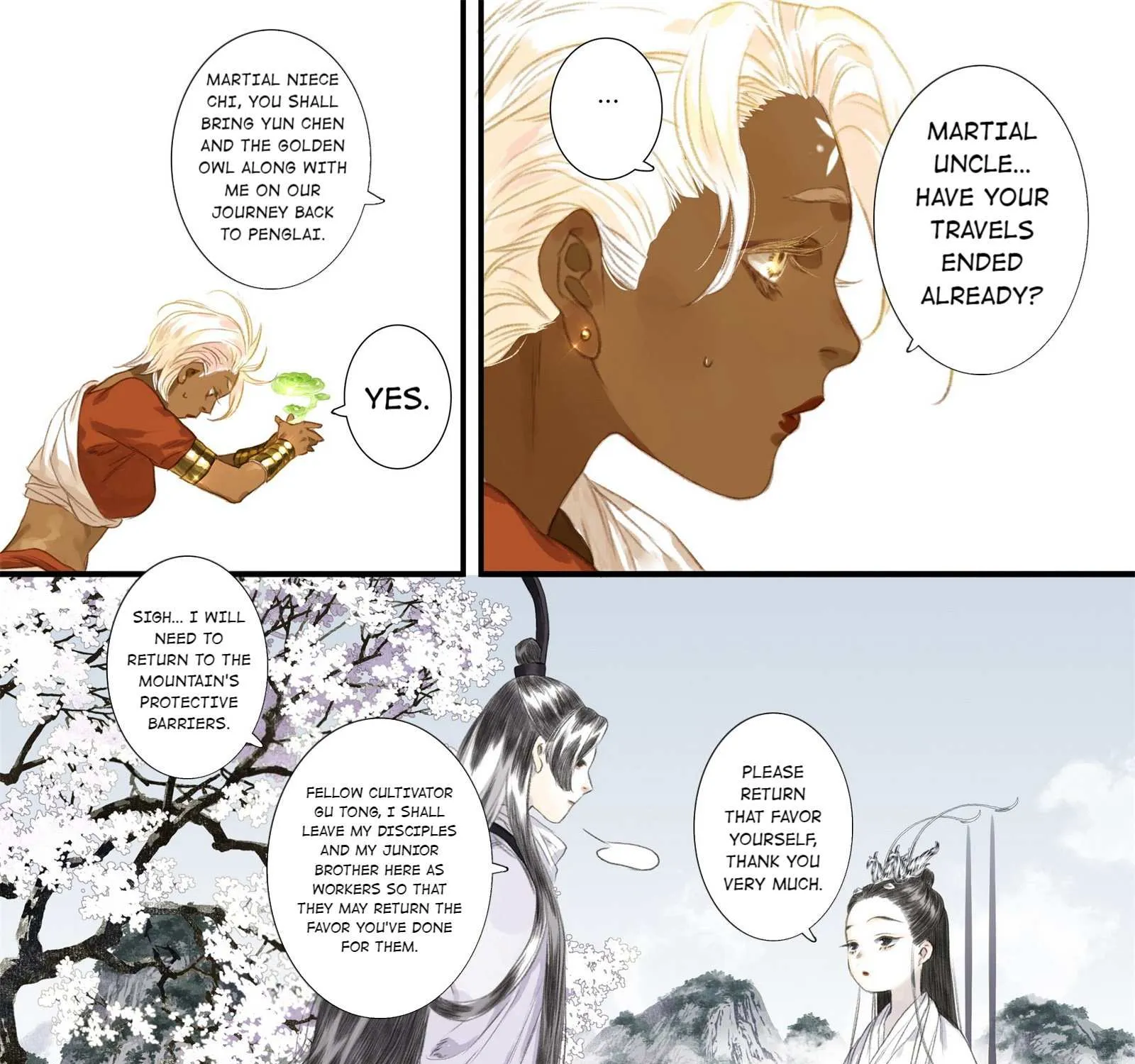 Song of the Sky Pacers Mangakakalot X Chapter 45.1 Page 14