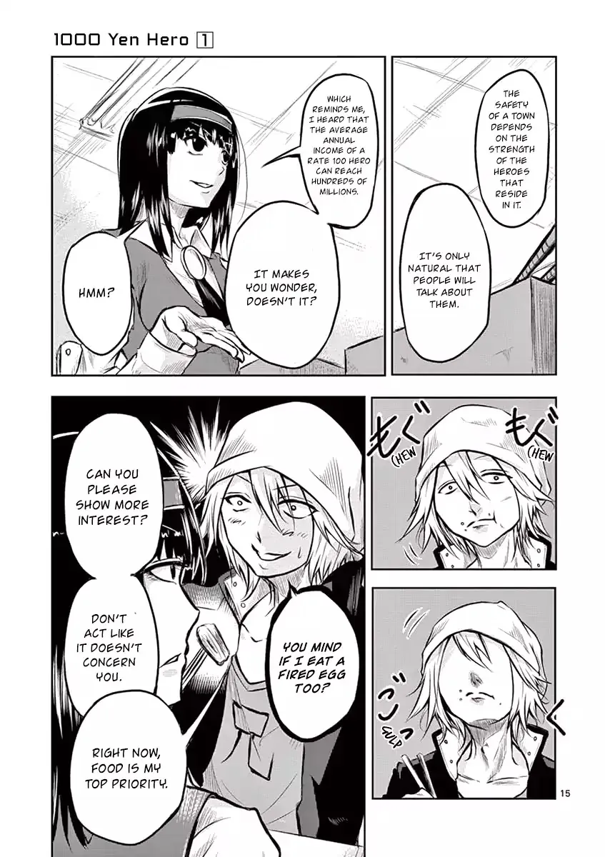 1000 Yen Hero Mangakakalot X Chapter 1 Page 18