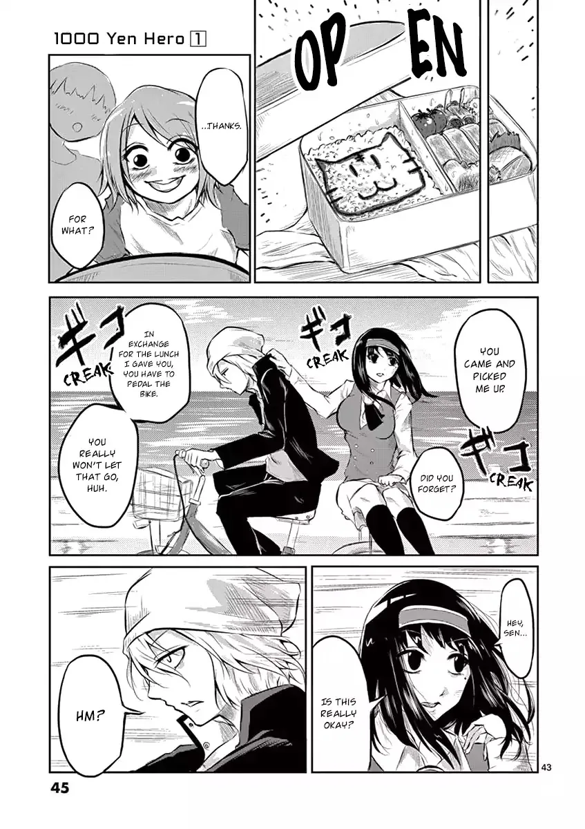 1000 Yen Hero Mangakakalot X Chapter 1 Page 45
