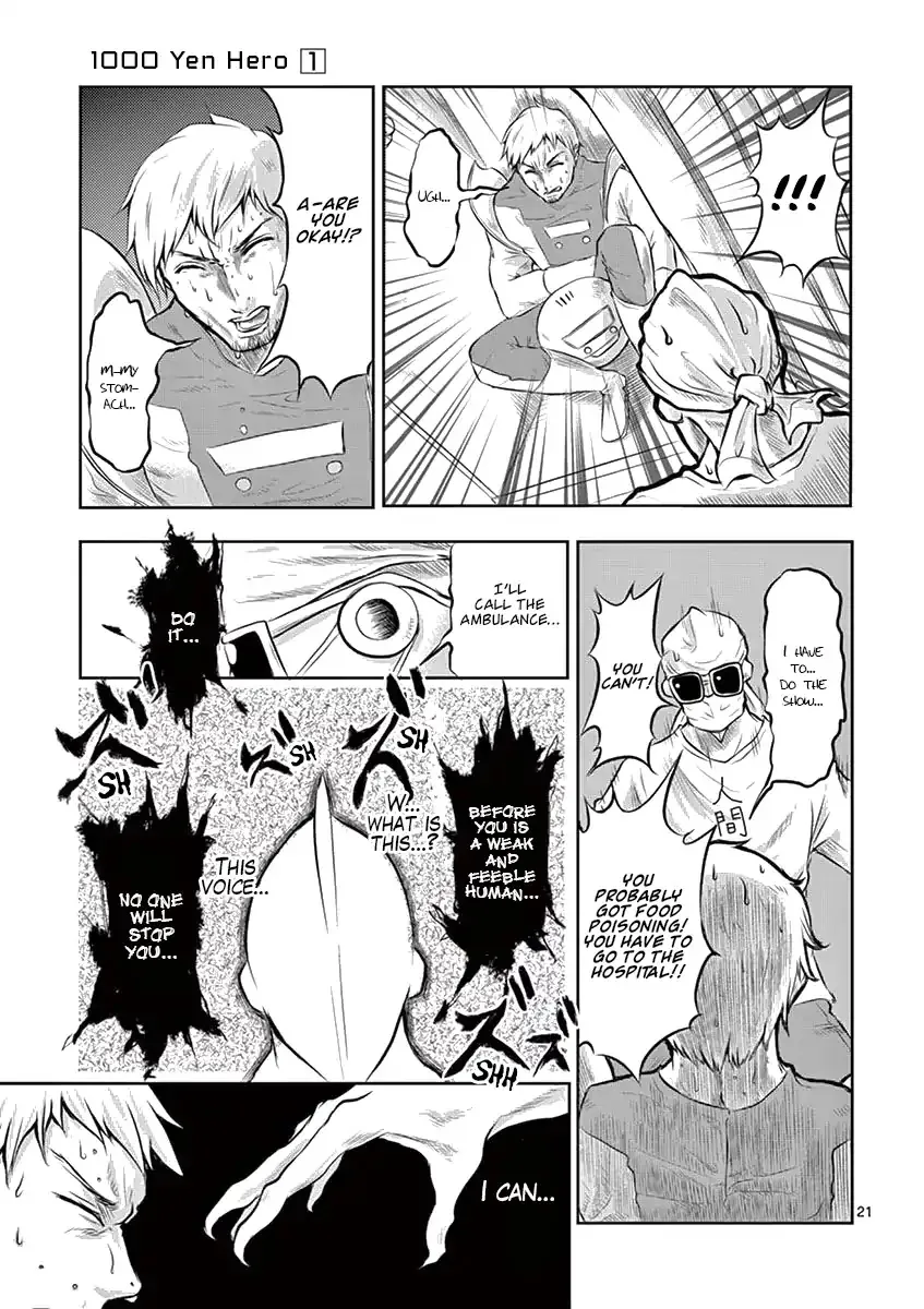 1000 Yen Hero Mangakakalot X Chapter 2 Page 21