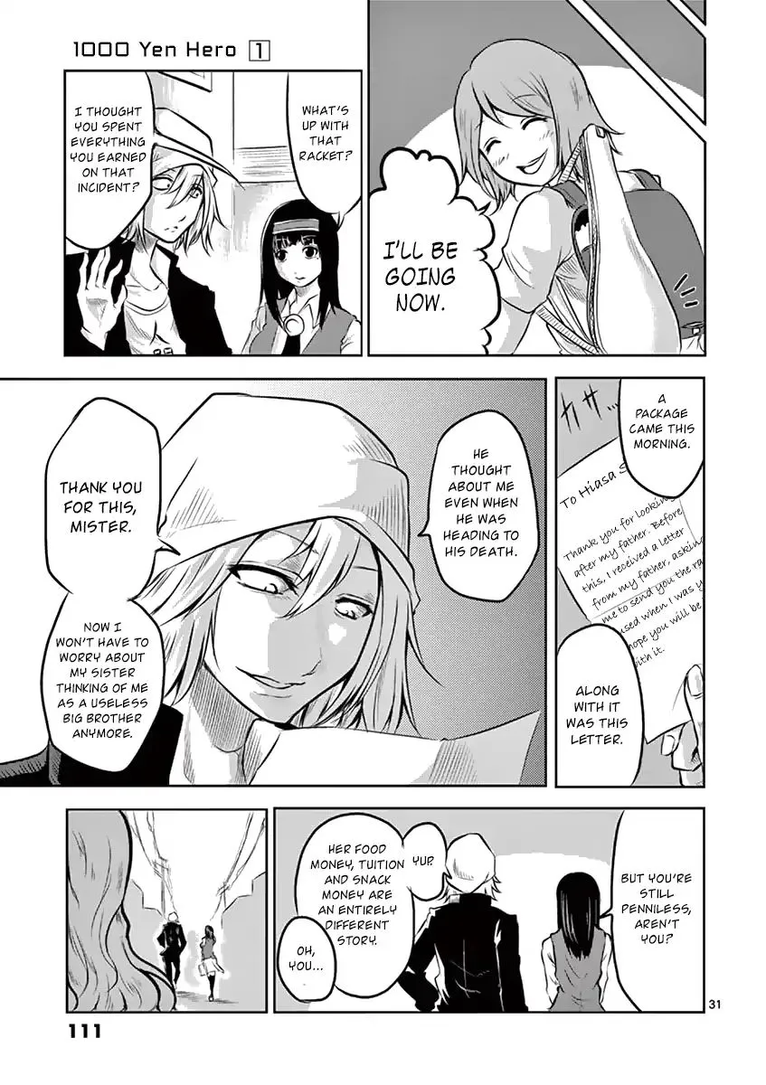 1000 Yen Hero Mangakakalot X Chapter 3 Page 31