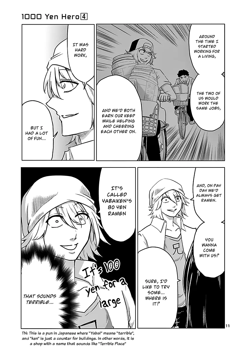 1000 Yen Hero Mangakakalot X Chapter 33 Page 11