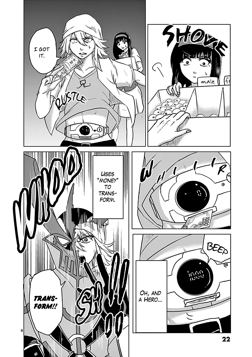 1000 Yen Hero Mangakakalot X Chapter 33 Page 4
