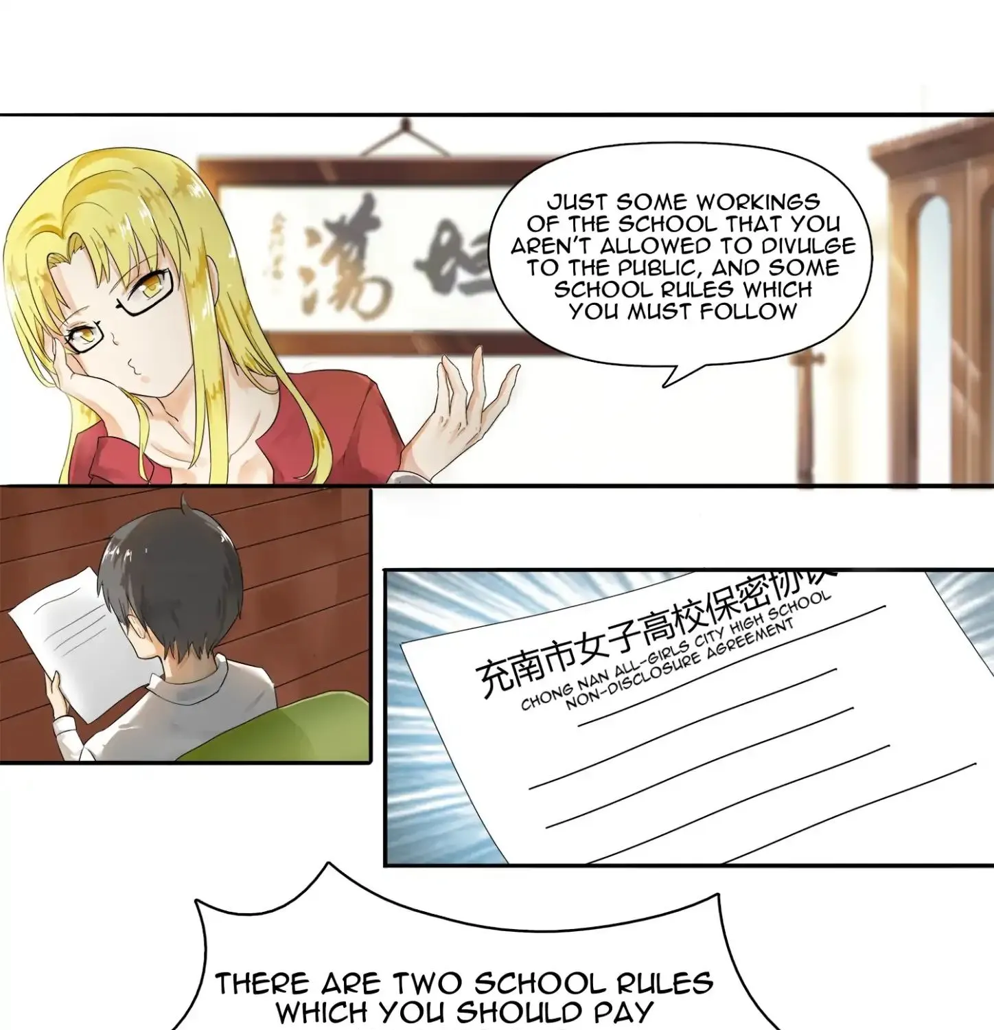 The Boy In The All-Girls School Mangakakalot X Chapter 4 Page 1