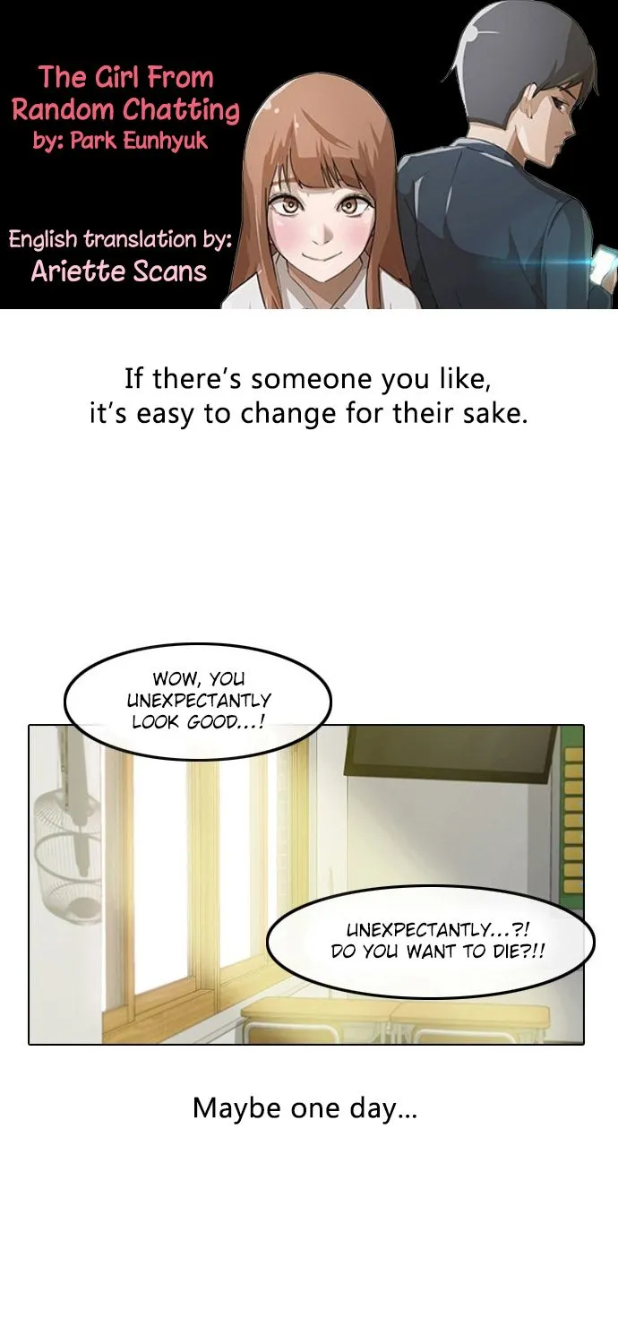 The Girl From Random Chatting! Mangakakalot X Chapter 4 Page 1