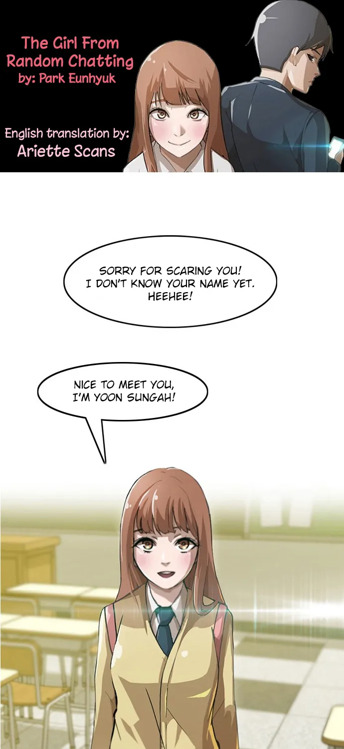 The Girl From Random Chatting! Mangakakalot X Chapter 2 Page 1