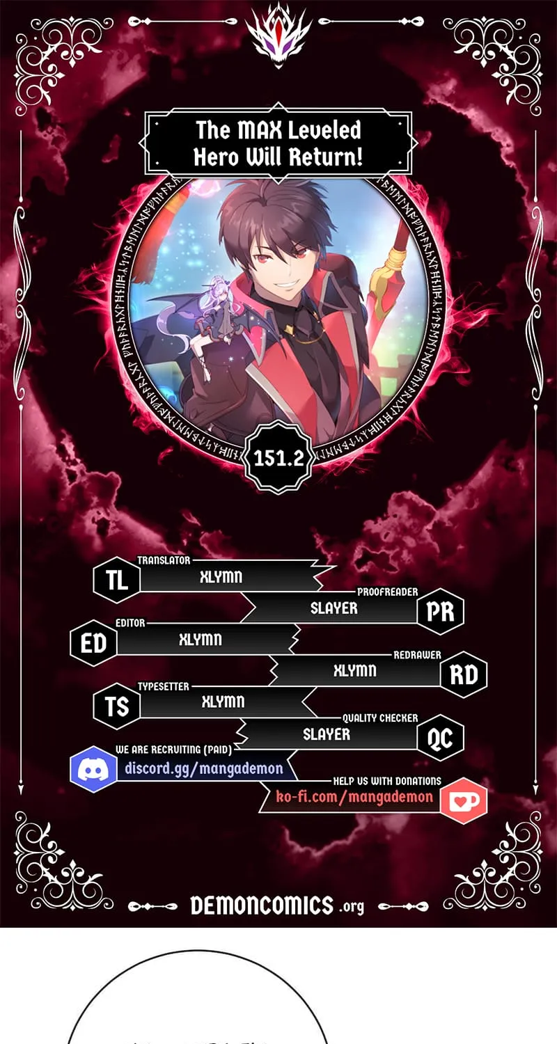 The Max Level Hero Strikes Back Mangakakalot X Chapter 151 Page 33