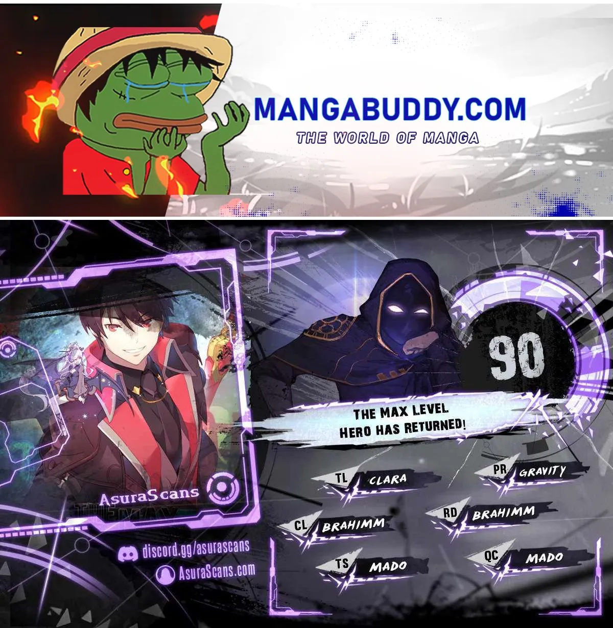 The Max Level Hero Strikes Back Mangakakalot X Chapter 90 Page 1