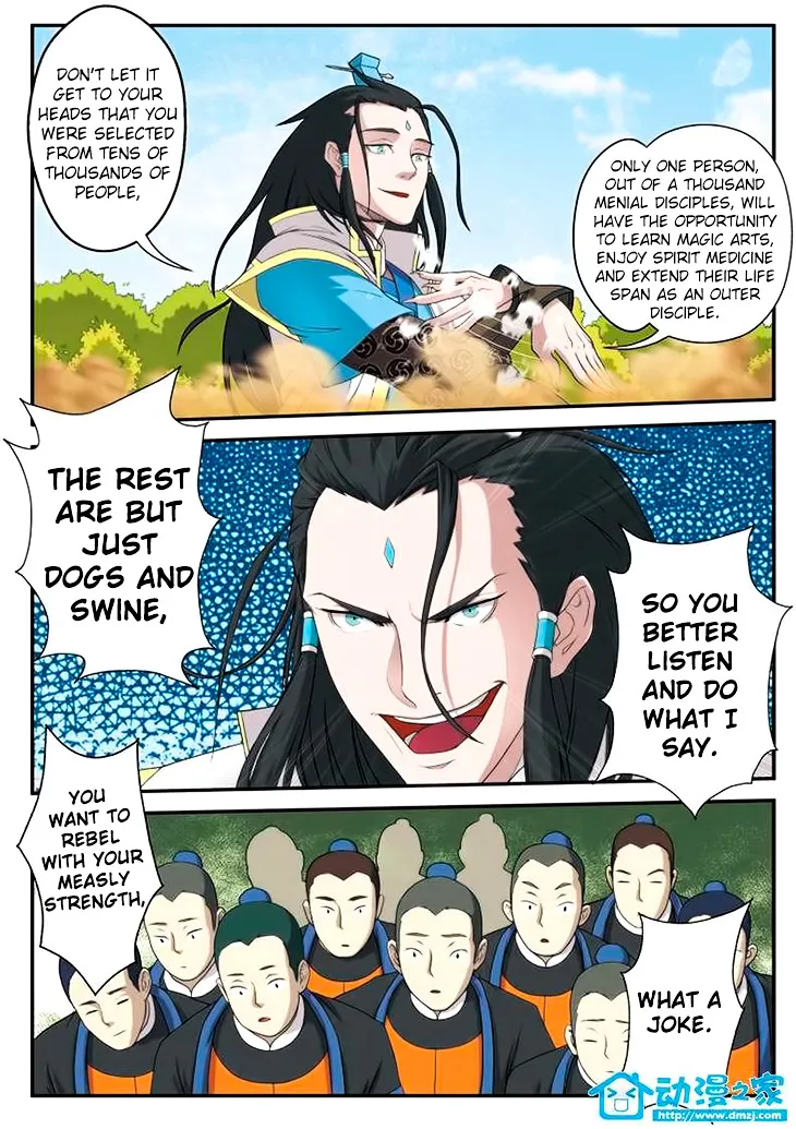 The Mythical Realm Mangakakalot X Chapter 8 Page 9