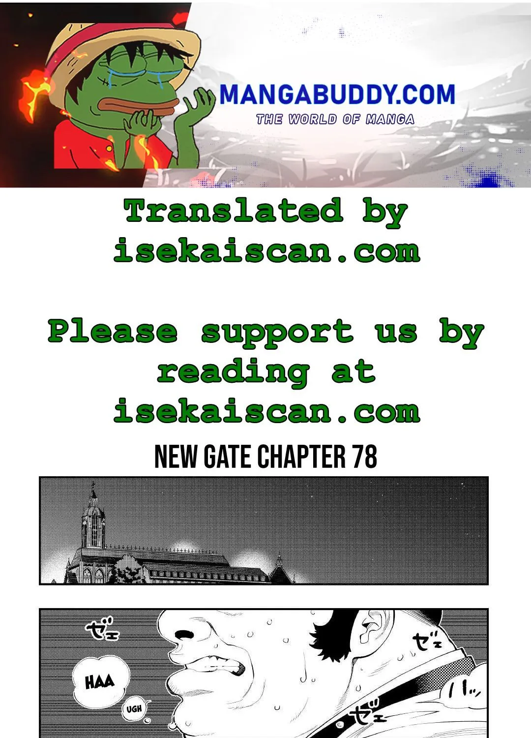 The New Gate Mangakakalot X Chapter 78 Page 1