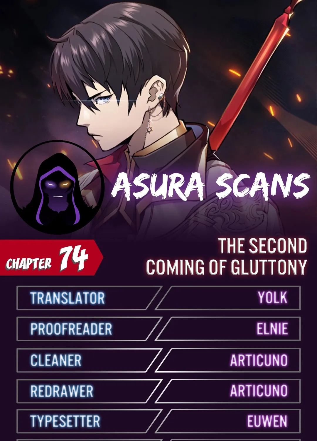The Second Coming Of Gluttony Mangakakalot X Chapter 74 Page 1