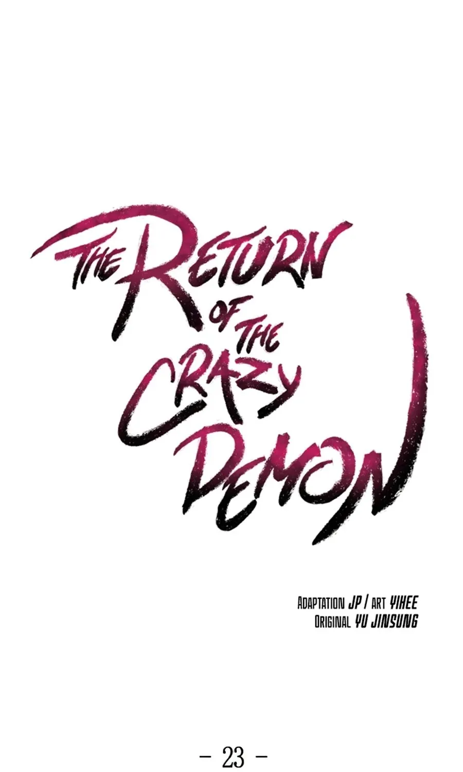 The Return Of The Crazy Demon Mangakakalot X Chapter 23 Page 22