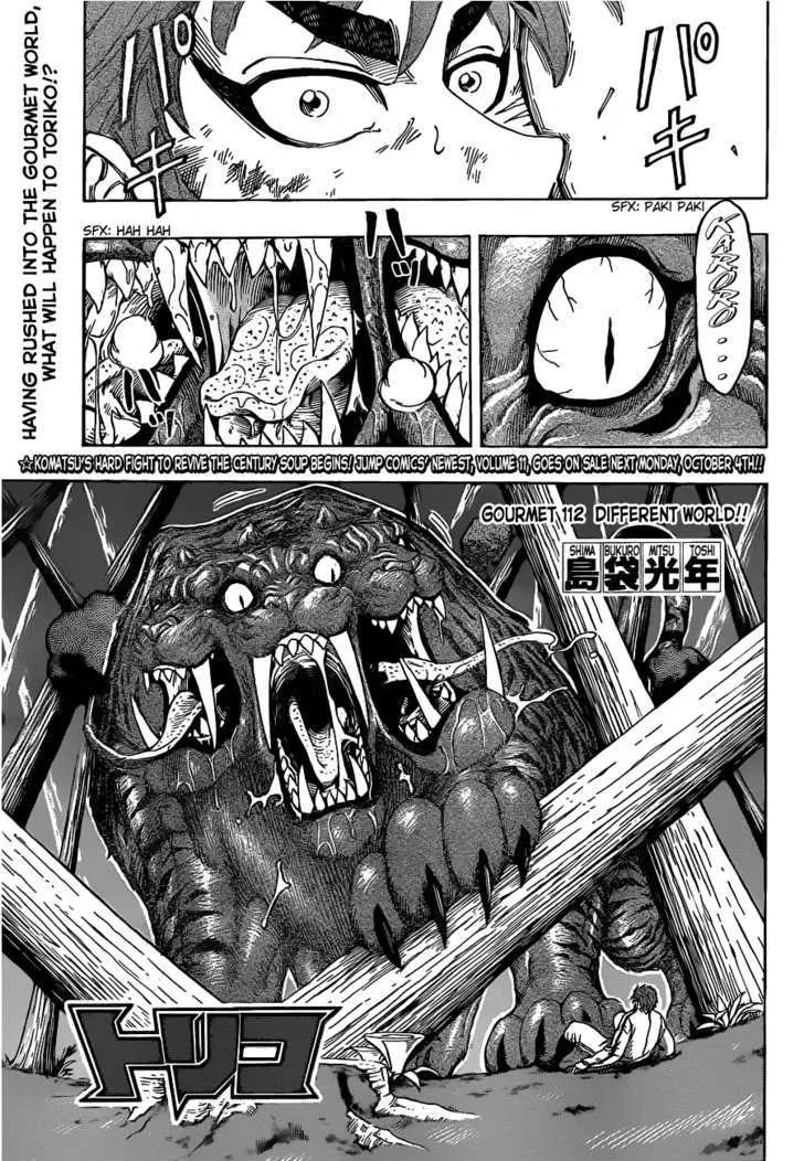 Toriko Mangakakalot X Chapter 112 Page 1