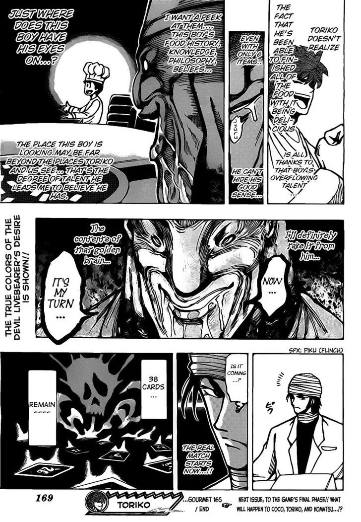 Toriko Mangakakalot X Chapter 165 Page 17