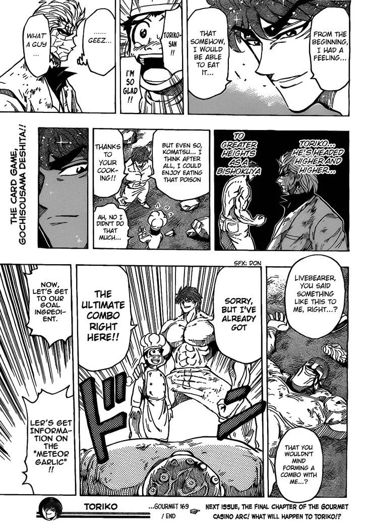 Toriko Mangakakalot X Chapter 169 Page 19