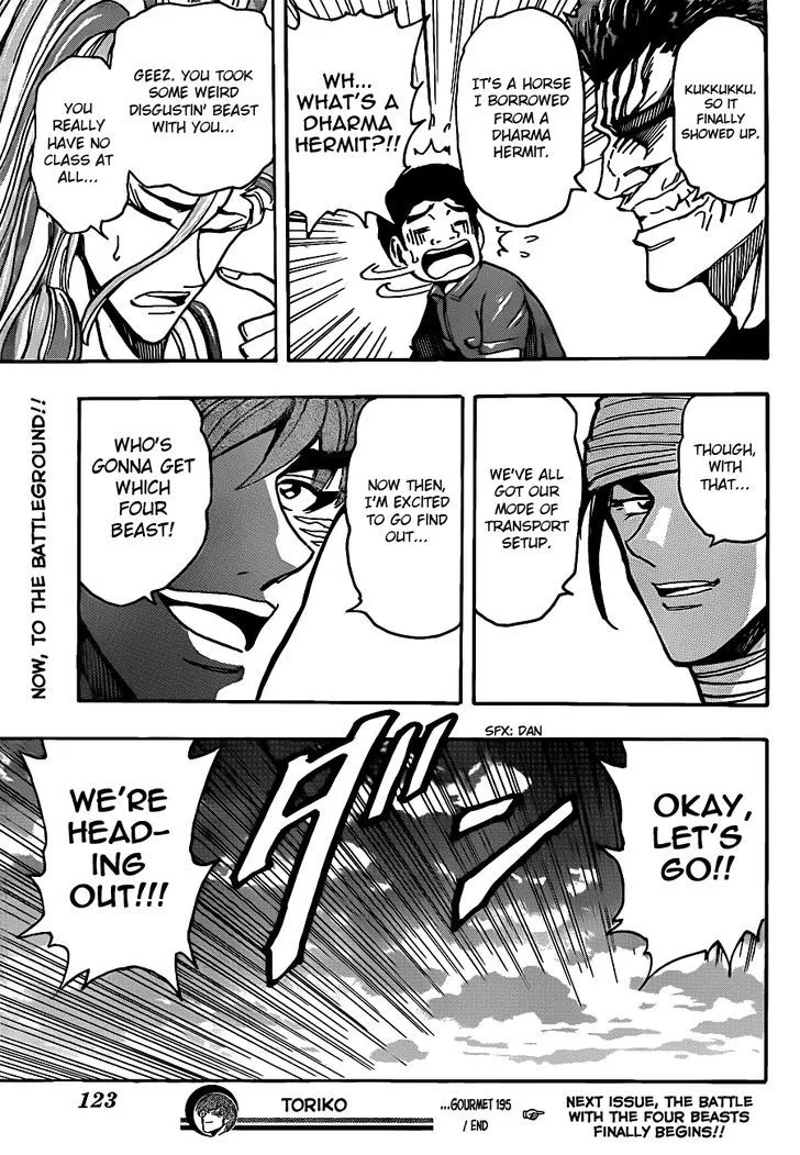 Toriko Mangakakalot X Chapter 195 Page 18