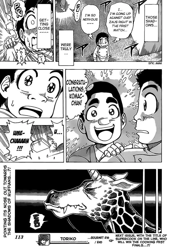 Toriko Mangakakalot X Chapter 216 Page 19