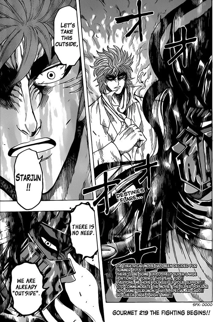 Toriko Mangakakalot X Chapter 219 Page 3