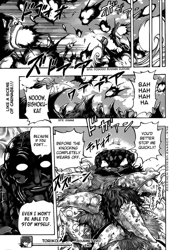 Toriko Mangakakalot X Chapter 220 Page 19