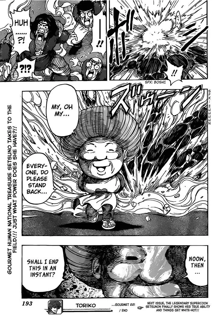 Toriko Mangakakalot X Chapter 221 Page 19