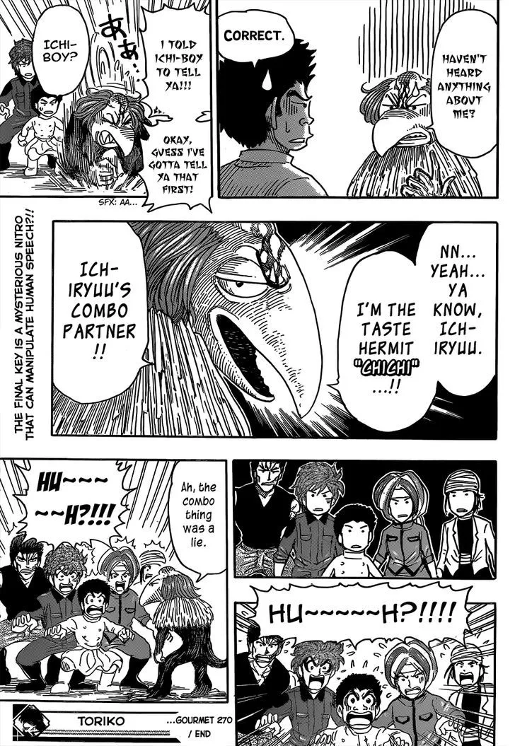 Toriko Mangakakalot X Chapter 270 Page 19