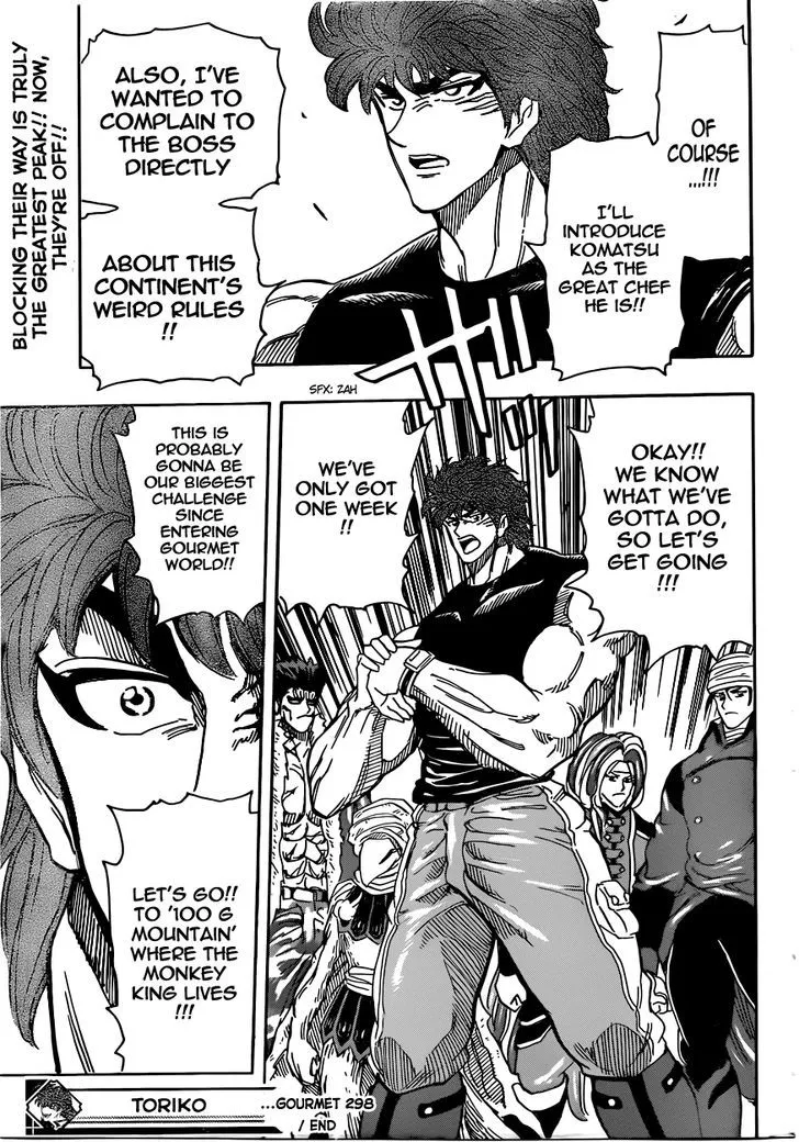 Toriko Mangakakalot X Chapter 298 Page 18