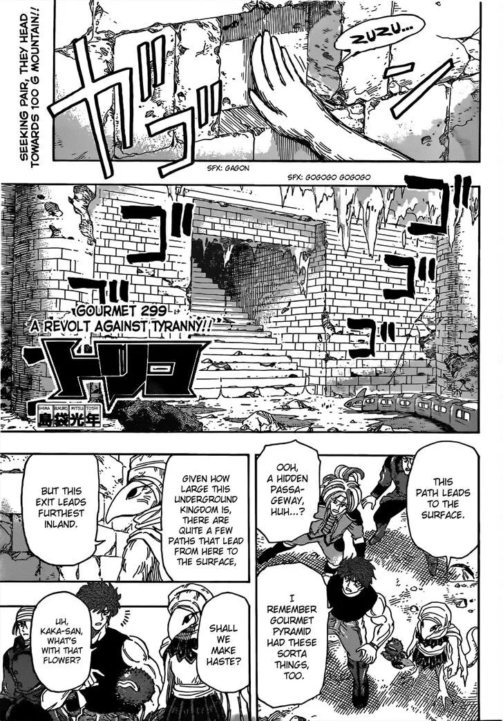 Toriko Mangakakalot X Chapter 299 Page 1