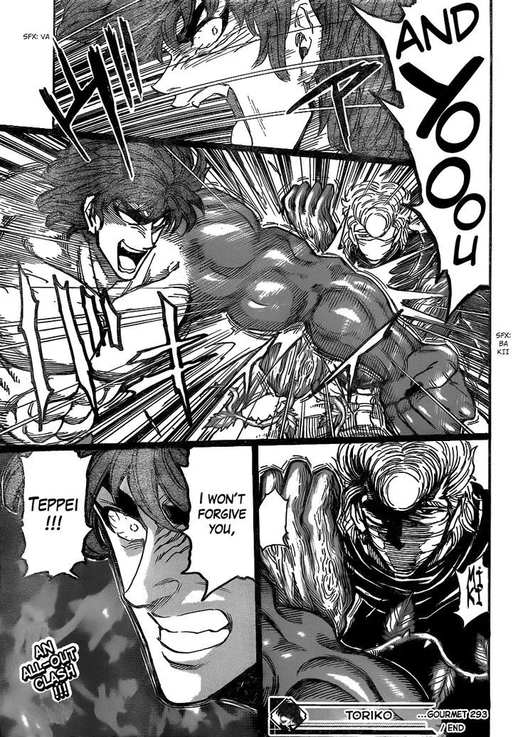 Toriko Mangakakalot X Chapter 293 Page 18